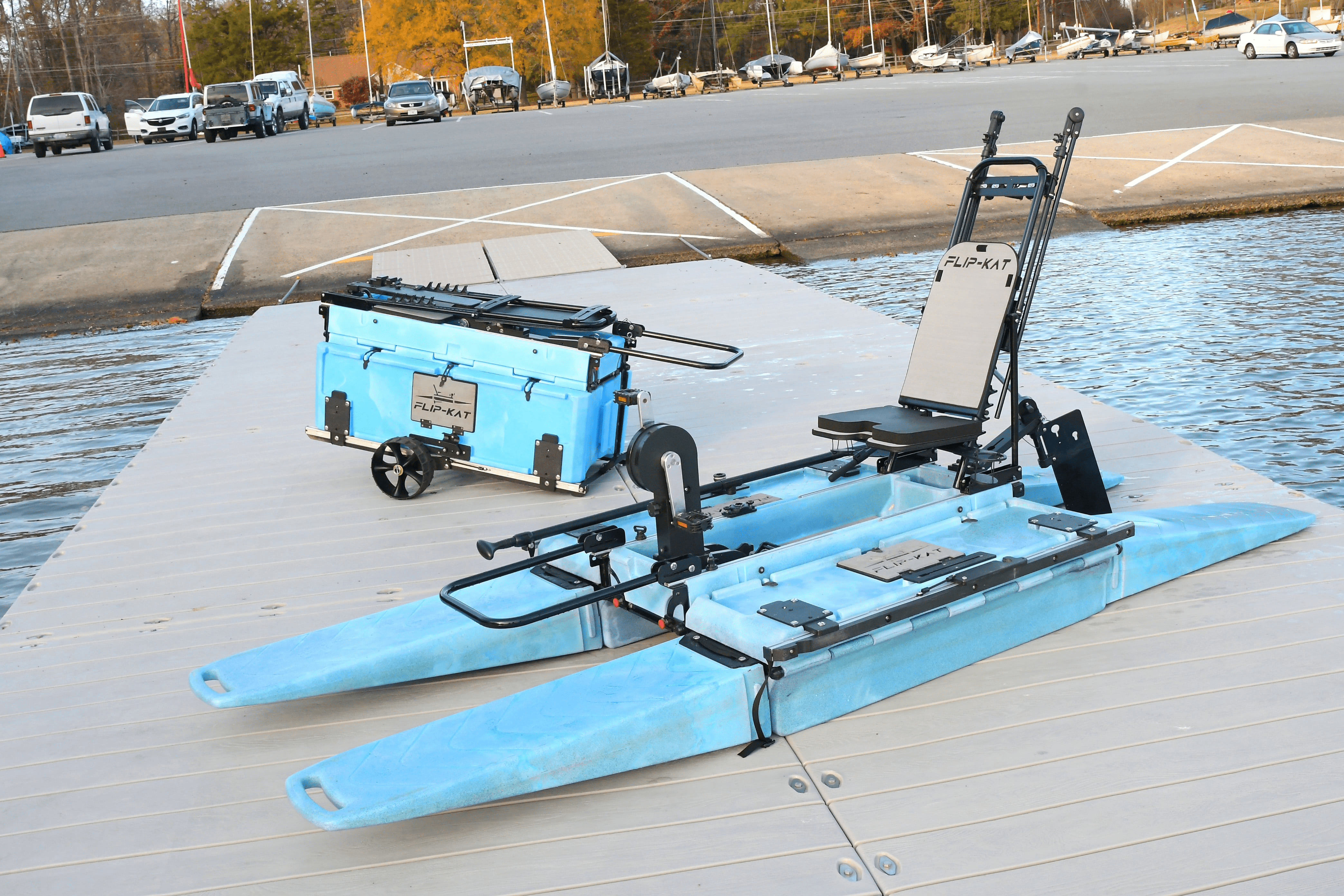 Portable Kayak Peddle System for Seniors